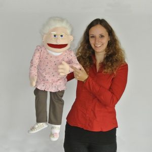 Bugtalerdukke Grandma Jean