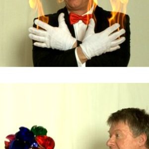 Brændende handsker til blomster