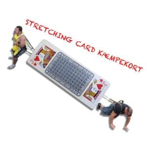Stretching Card kæmpekort