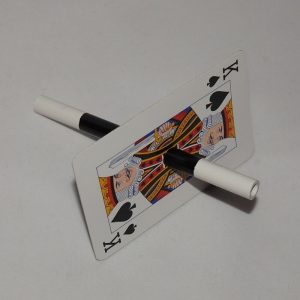 Tryllestav gennem spillekort