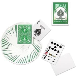 Bicycle Poker Deck - Green Back