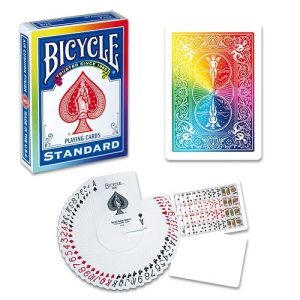 Bicycle Poker Deck - Rainbow Back