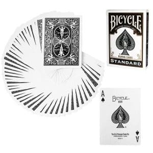 Bicycle Poker Deck - Black