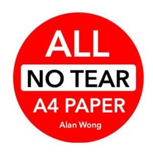 No Tear Pad (A4) ALL No Tear - Alan Wong