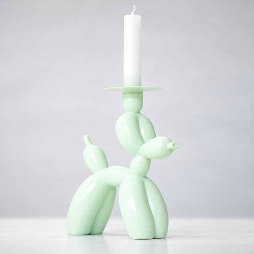 balloon_dog_candle_holder_pastel_green_02